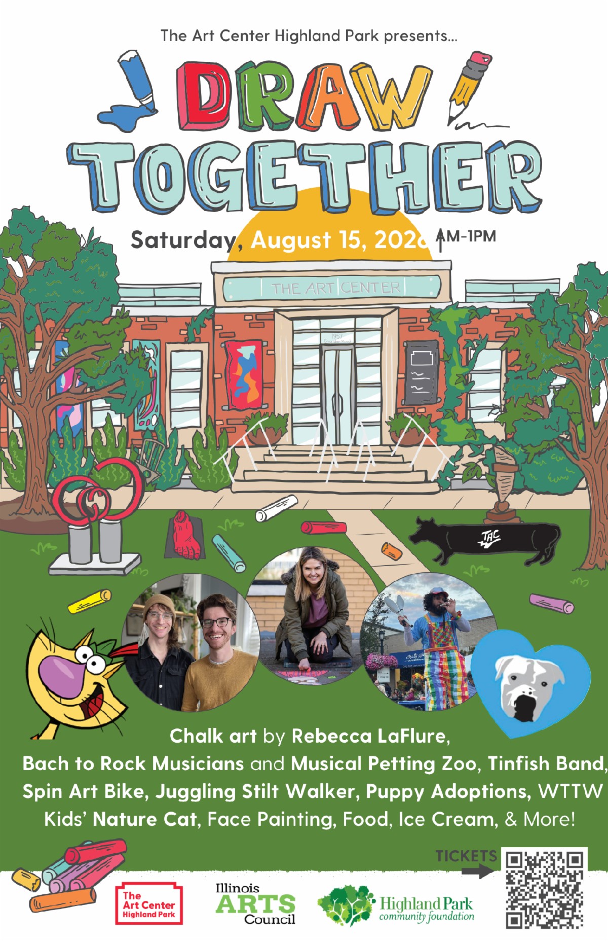 Draw Together at The Art Center Highland Park